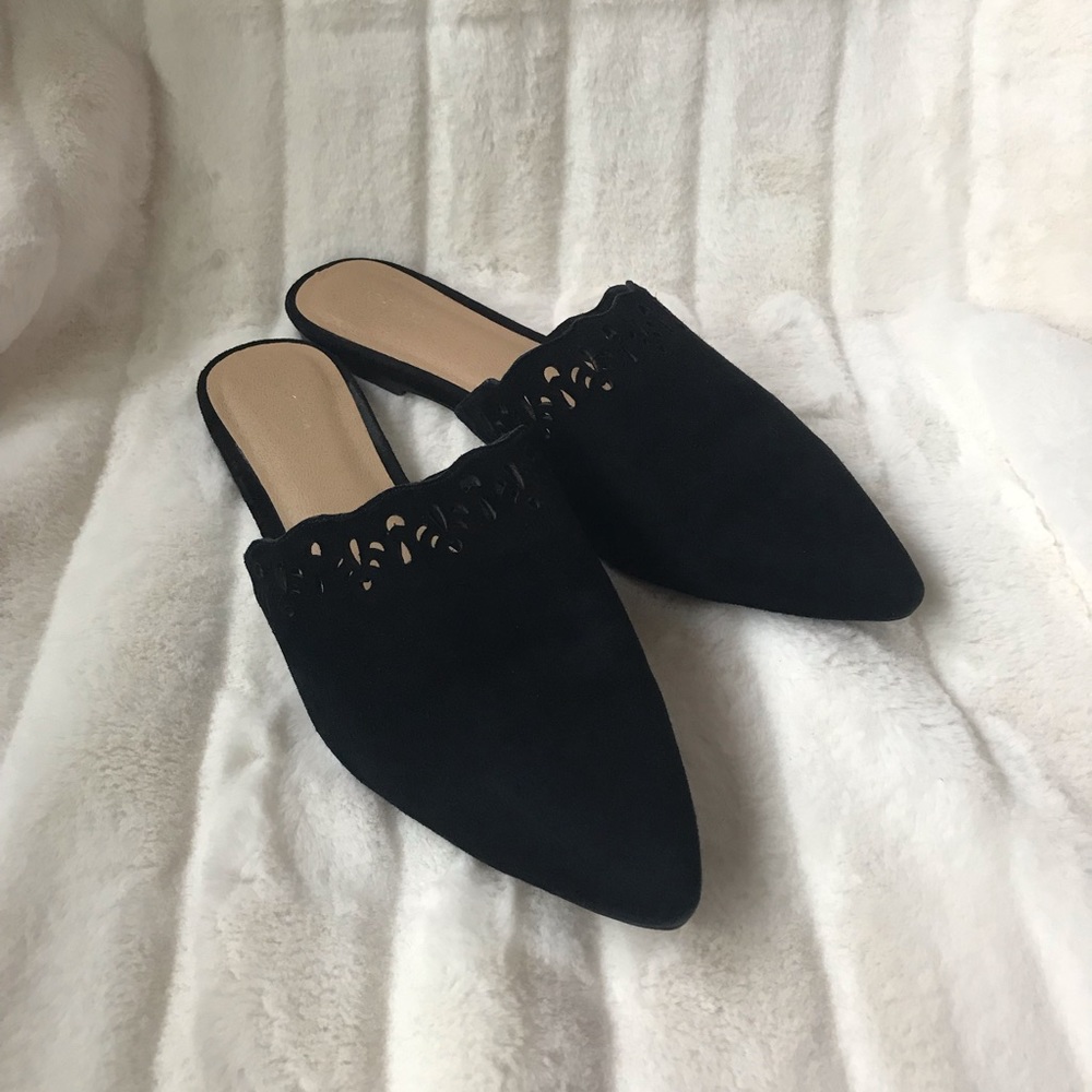 Joe’s Jeans Black Martha Mules - Picture 5 of 8